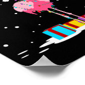 Flamingo Ho Ho Ho Nk Christmas Tree Lights Chain X Poster (Hoek)