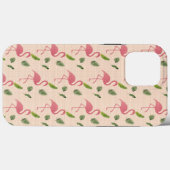 Flamingo Hoesje-Mate iPhone case (Achterkant (horizontaal))