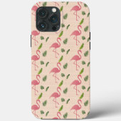Flamingo Hoesje-Mate iPhone case (Achterkant)