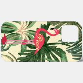 Flamingo Hoesje-Mate iPhone case (Achterkant (horizontaal))
