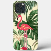 Flamingo Hoesje-Mate iPhone case (Achterkant)