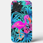 Flamingo Hoesje-Mate iPhone case (Achterkant)