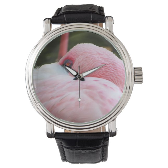 Flamingo Horloge (Voorkant)