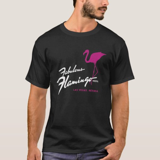 Flamingo Hotel Casino Las Vegas Retro Vintage Tank (Voorkant)