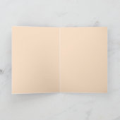 Flamingo Huwelijksgelukwensen roze binnenkant Kaart (Binnen)