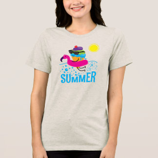 Flamingo Ice Cream T-shirt smelten