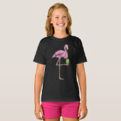 Flamingo IJslolly T-shirt (Voorkant volledig)