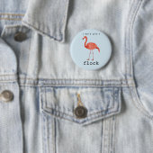 Flamingo - Ik geef geen koppel Ronde Button 5,7 Cm (In situ)