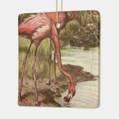 Flamingo  Illustratie Ornament (Links)