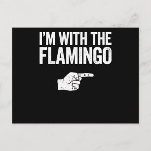 Flamingo   IM met de bijpassende Flamingo Uitnodiging Briefkaart