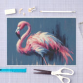 Flamingo Impressionisme Schilderij Decoupage Tissuepapier (Craft)