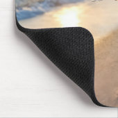 Flamingo In a Skirt Holding a Champagne Flute Muismat (Hoek)