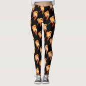 Flamingo in de zomer van de zon leggings (Voorkant)