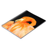 Flamingo in de zomer van de zon notitieboek (Linkerzijde)