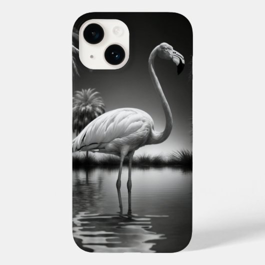 Flamingo in een pool Case-Mate iPhone case (Achterkant)