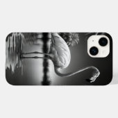 Flamingo in een pool Case-Mate iPhone case (Achterkant (horizontaal))