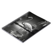 Flamingo in een pool notitieboek (Linkerzijde)