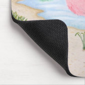 Flamingo in Marsh Mousepad Muismat (Hoek)