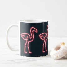 Flamingo in Neon Pink