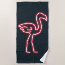 Flamingo in Neon Pink
