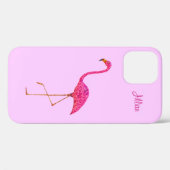 Flamingo iPhone 12 Hoesje (Achterkant (horizontaal))