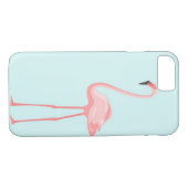 Flamingo iPhone 7, Barely Er Telefoontas Case-Mate iPhone Case (Achterkant (Horizontaal))