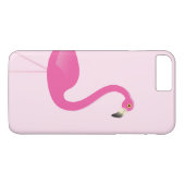 Flamingo iPhone 7 plus Hoesje (Achterkant (Horizontaal))