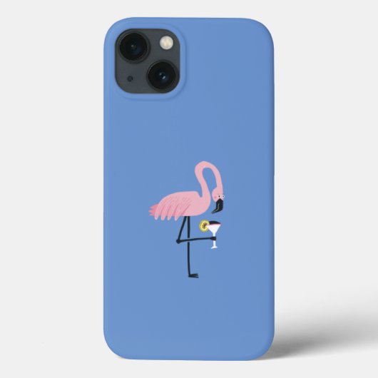 Flamingo iPhone case (Achterkant)