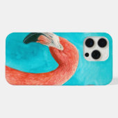 Flamingo iPhone Hoesje (Achterkant horizontaal)