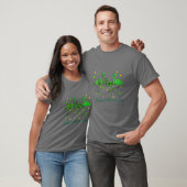 Flamingo Irish Shamrock Happy St Patrick's Day T-shirt (Unisex)
