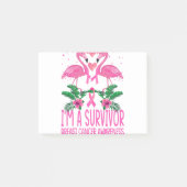 Flamingo I's Survivor Breast Cancer Awareness Post-it® Notes (Voorkant)