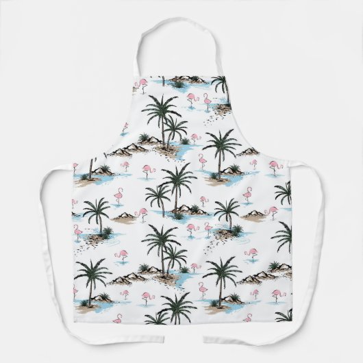 Flamingo Island Schort (Voorkant)