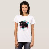 Flamingo Juffers Bruidsvlucht ID930 T-shirt (Voorkant volledig)