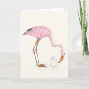 Flamingo-kaart Kaart