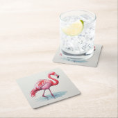 Flamingo Kartonnen Onderzetters (Insitu)