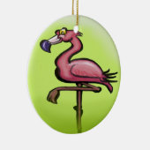 Flamingo Keramisch Ornament (Rechts)