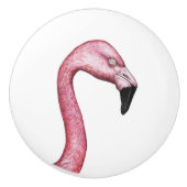 Flamingo Keramische Knop (Voorkant)