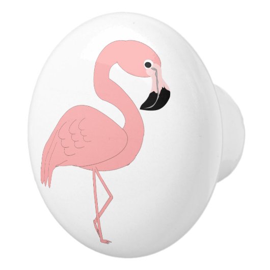 Flamingo Keramische Knop (Rechts)