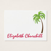 Flamingo Kerst Behuizing Kaart / Label (Achterkant)