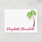 Flamingo Kerst Behuizing Kaart / Label (Achterkant)