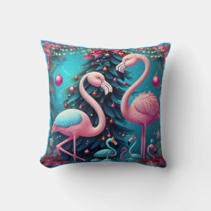 Flamingo Kerst Sierkussen