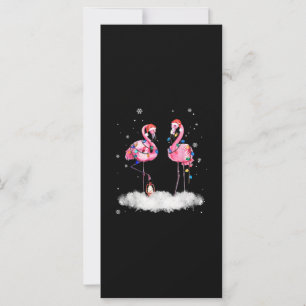 Flamingo kerstboom Santa Hat Light