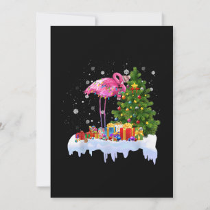 Flamingo kerstboomverlichting save the date