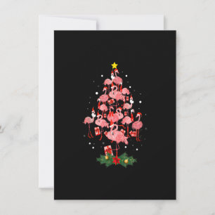 Flamingo kerstboomversiering Decor Funny Xmas Kaart