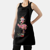 Flamingo kerstcadeaus voor kerstcadeaus Kerstmis — Schort (Insitu)