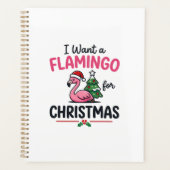 Flamingo Kerstcitaten Vector Planner (Voorkant)