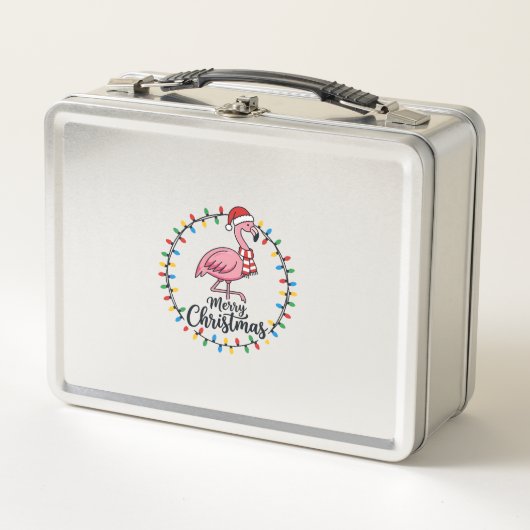 Flamingo Kerstlichten Vakantie (Voorkant)