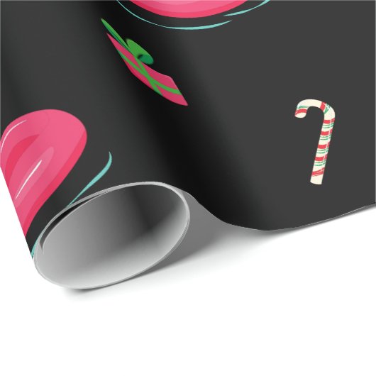 Flamingo Kerstmis Cadeaupapier (Rol Hoek)