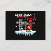 Flamingo | Kerstmis in juli Funny Party Informatiekaartje (Achterkant)