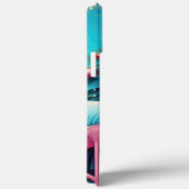 Flamingo Kerstmis iPhone / iPad hoesje (Achterkant / Rechts)